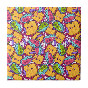 Baldosas cerámicas de pastelería