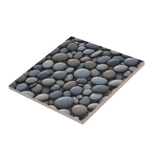 Baldosas Cerámicas de Piedras Guijarros