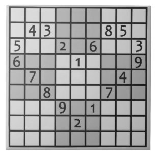 Baldosas cerámicas de SUDOKU
