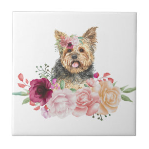 Baldosas Cerámicas de Yorkshire Terrier