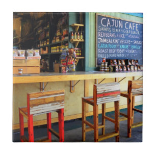 Baldosas cerámicas del barrio francés de New