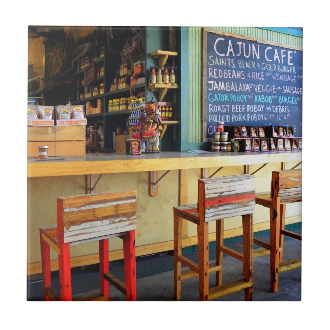 Baldosas cerámicas del barrio francés de New (Frente)