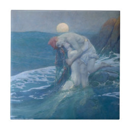 BALDOSAS CERAMICAS : EL MERMAID : E. PYLE : 1910