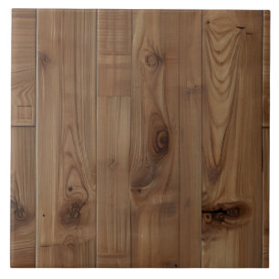 Baldosas cerámicas que parecen tablones de madera 