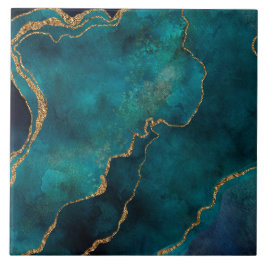 Baldosas cerámicas - Verde azuladas de Mármol de l