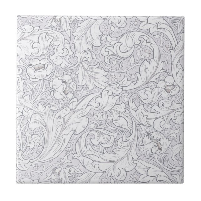 BALDOSAS CERAMICAS : WILLIAM MORRIS : PATRÓN FLORA (Frente)
