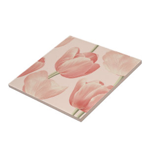 Baldosas Clásicas De Cerámica De Tulipano Para El 