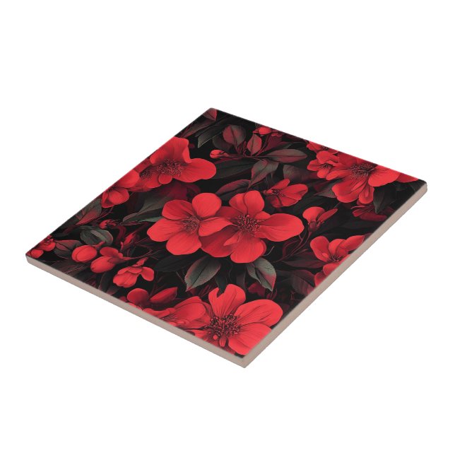 Baldosas De Cerámica Boho Vintage Rosa Para Parede (Lado)