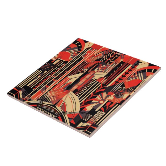 Baldosas de cerámica de estilo Art Déco de Guay (Lado)