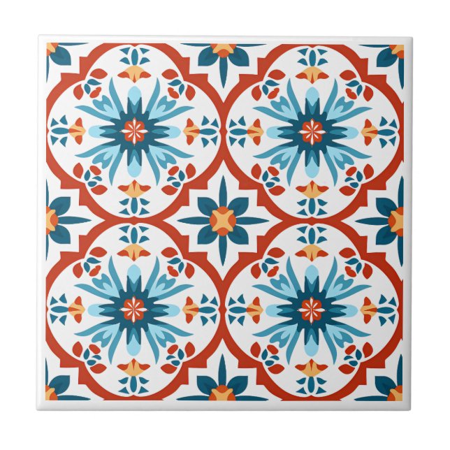 Baldosas de cerámica de estilo Azulejos españoles (Frente)
