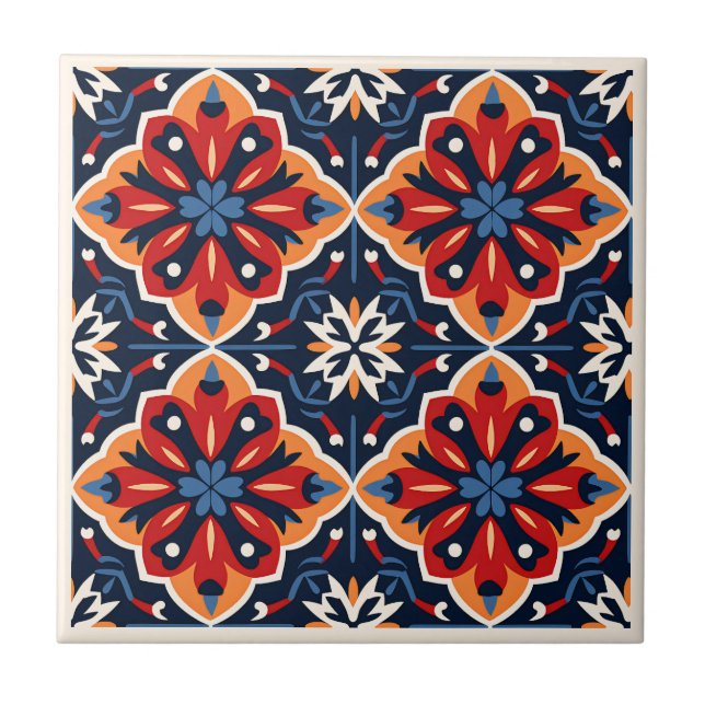 Baldosas de cerámica de estilo Azulejos españoles (Frente)
