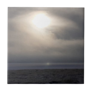 Baldosas de cerámica de invierno Sun