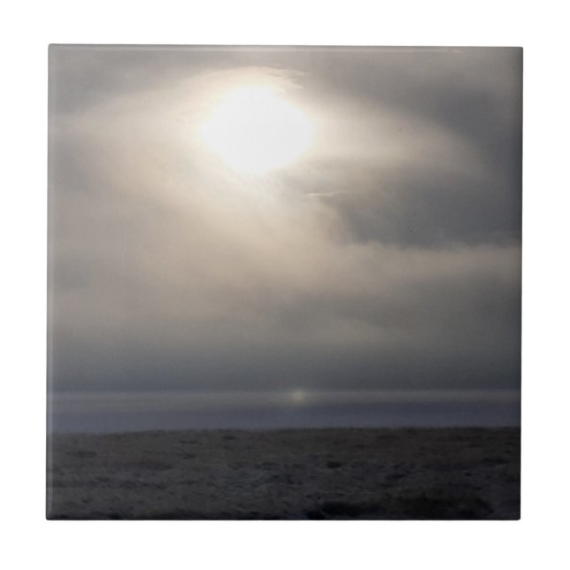 Baldosas de cerámica de invierno Sun (Frente)