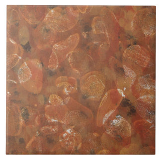 Baldosas de cerámica de piedra de Tan y Naranja