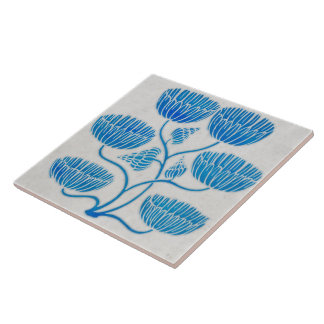 Baldosas de cerámica índigo decorativa