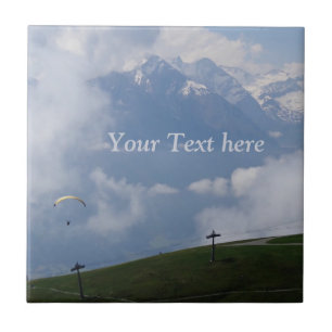 Baldosas de cerámica personalizado de los Alpes au