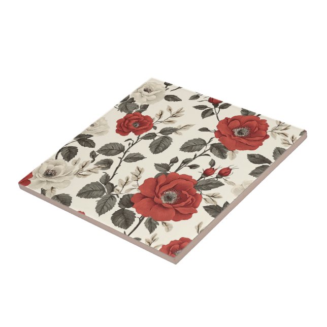 Baldosas De Cerámica Rosa Clásica Para El Suelo Do (Lado)