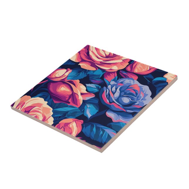 Baldosas De Cerámica Rosa Portuguesas De Guay Para (Lado)