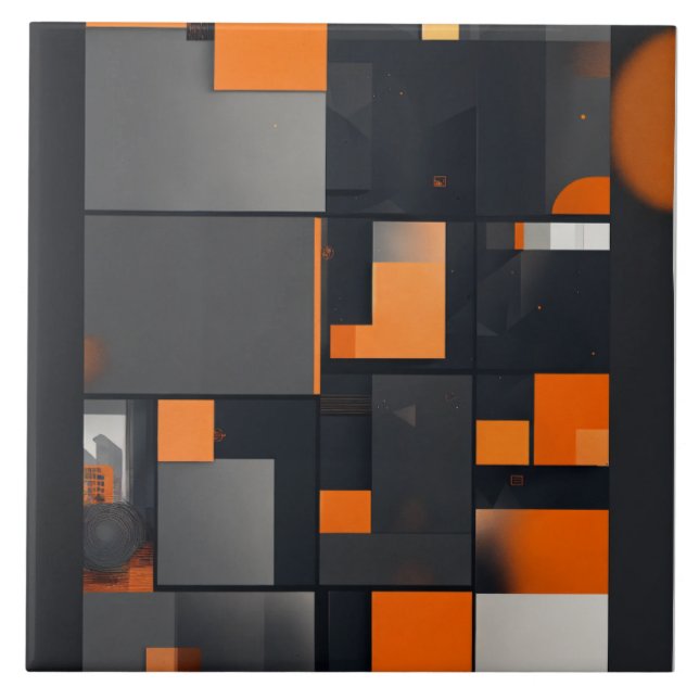 Baldosas de cerámica táctil elegante (Frente)