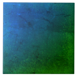 Baldosas de cerámica verde, azul y media noche tex