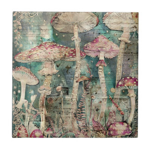 Baldosas de champiñón, Mosaico Cerámico