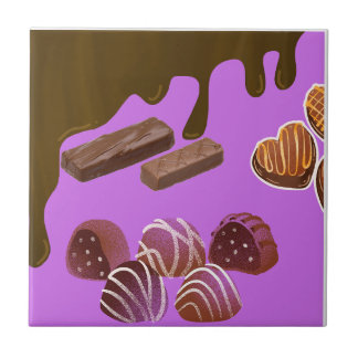 Baldosas de chocolate