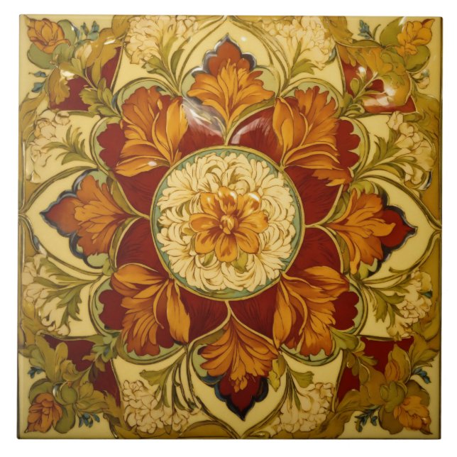 Baldosas de color amarillo (Frente)