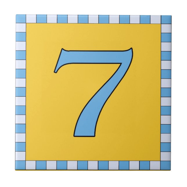 Baldosas de metro Comprobar Marco 7 Siete (Frente)