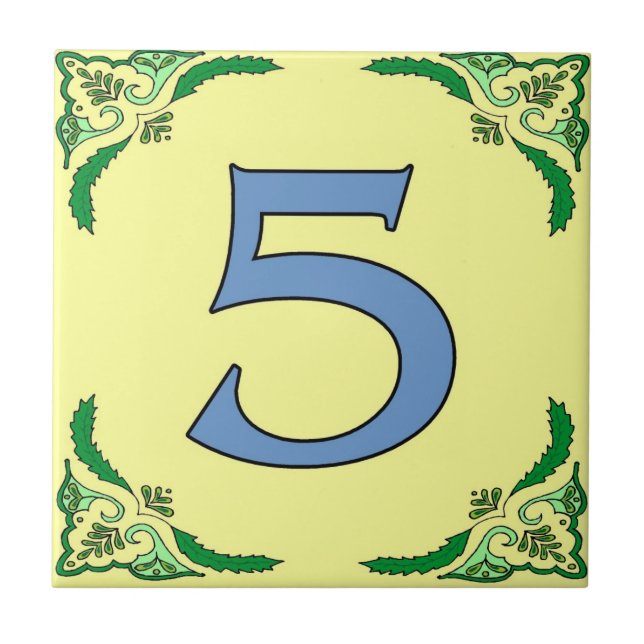 Baldosas de metro Marco de ventilación 5 Cinco (Frente)