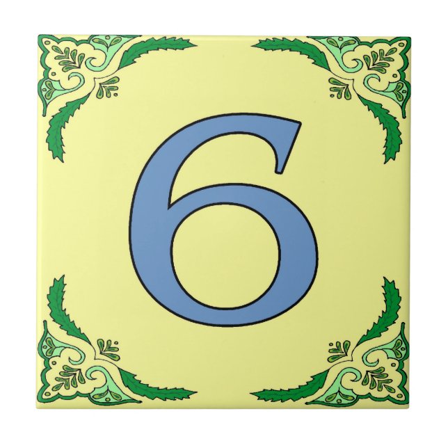 Baldosas de metro Vine Frame 6 Seis (Frente)