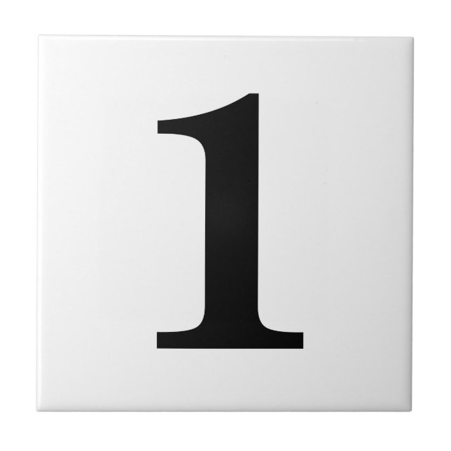 Baldosas de número (Frente)