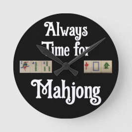 Baldosas de reloj mahjong