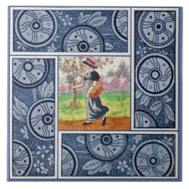 Baldosas de temporada: Primavera de Kate Greenaway