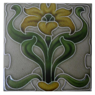 Baldosas decorativas Art Deco Vintage