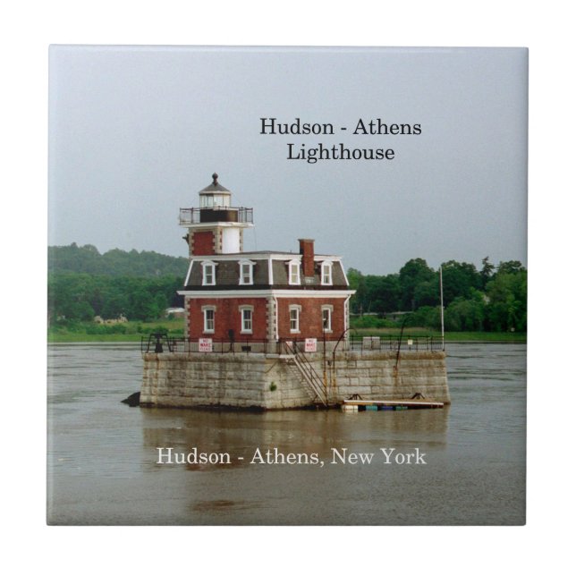 Baldosas del faro de Hudson Athens (Frente)