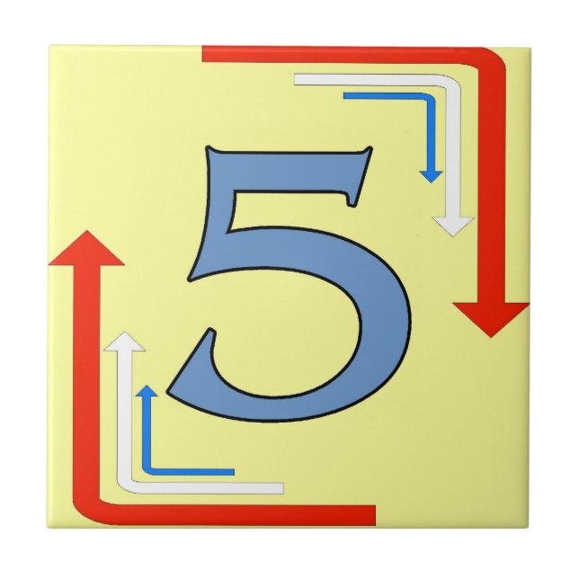 Baldosas del metro Bastidores 5 Cinco (Frente)