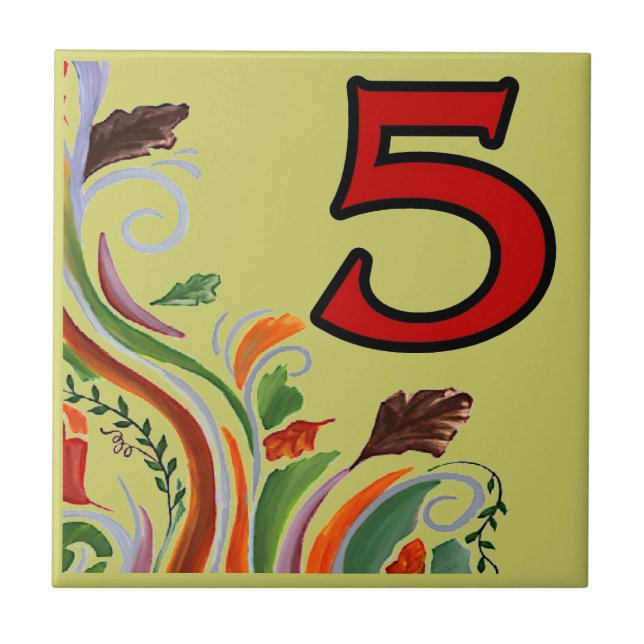 Baldosas del metro Floral 5 Cinco (Frente)