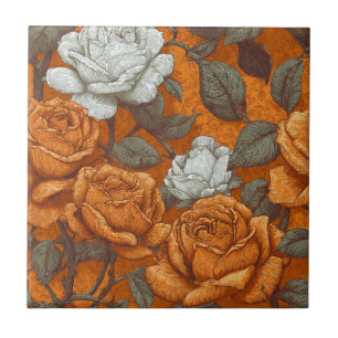 Baldosas Gardenias Marroquíes Elegantes para Acent