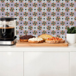 Baldosas hidráulicas caleidoscópicas coloridas