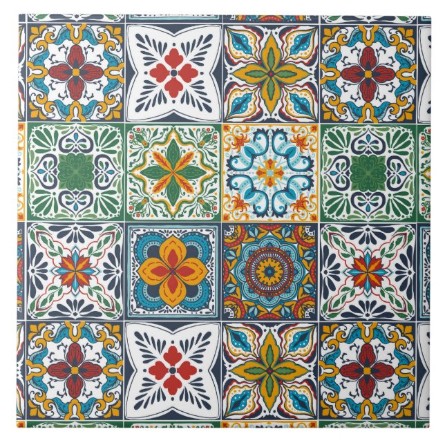 Baldosas inspiradas por Talavera (Frente)