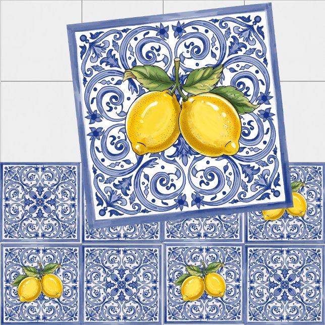 Baldosas italianas Dolce Vita Meditarrean Blue & L (Subido por el creador)