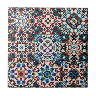 Baldosas marroquíes,mosaico,arte colorido