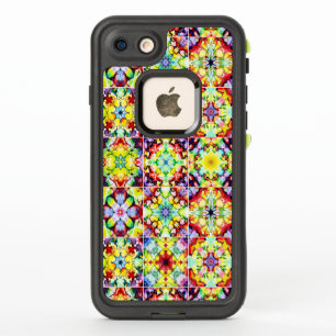 Baldosas mediterráneas, mosaicos de tinta de alcoh