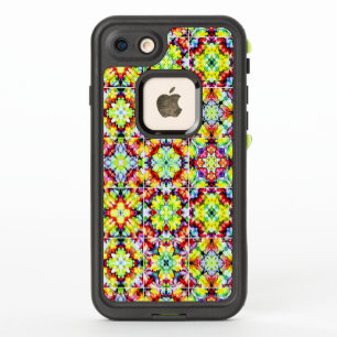 Baldosas mediterráneas, mosaicos de tinta de alcoh