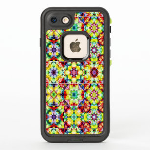 Baldosas mediterráneas, mosaicos de tinta de alcoh