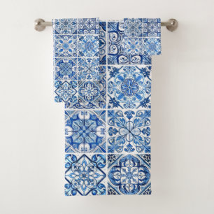 Baldosas mediterráneas, portuguesas, azulejo, mall