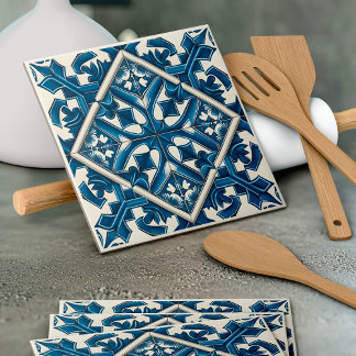 Baldosas mediterráneas, portuguesas, azulejo, mall