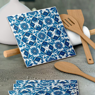 Baldosas mediterráneas, portuguesas, azulejo, mall