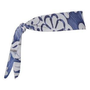 Baldosas portuguesas - Azulejo Floral azul y blanc