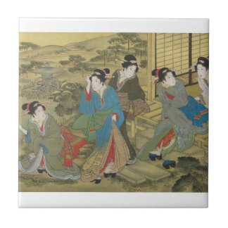 Baldosas tradicionales japonesas de cerámica